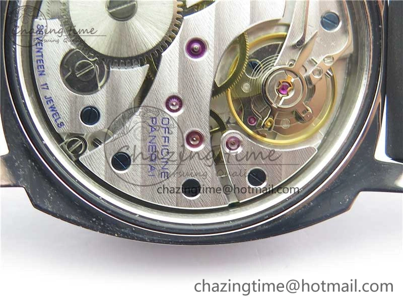 PAM111 N V10 Noob 1:1 Best Edition on Rubber Strap A6497 with Y-Incabloc Soft 8418