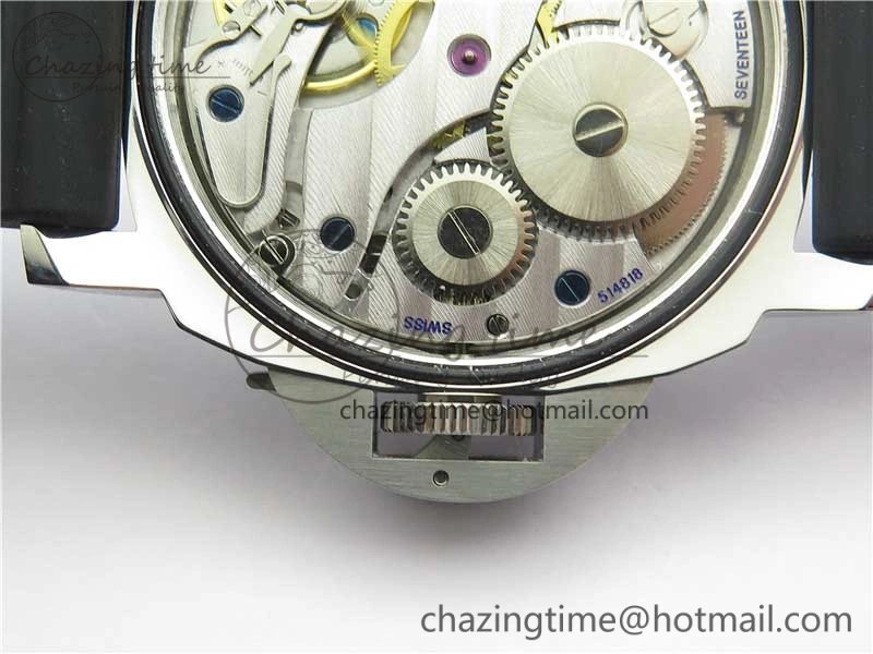 PAM111 N V10 Noob 1:1 Best Edition on Rubber Strap A6497 with Y-Incabloc Soft 8418