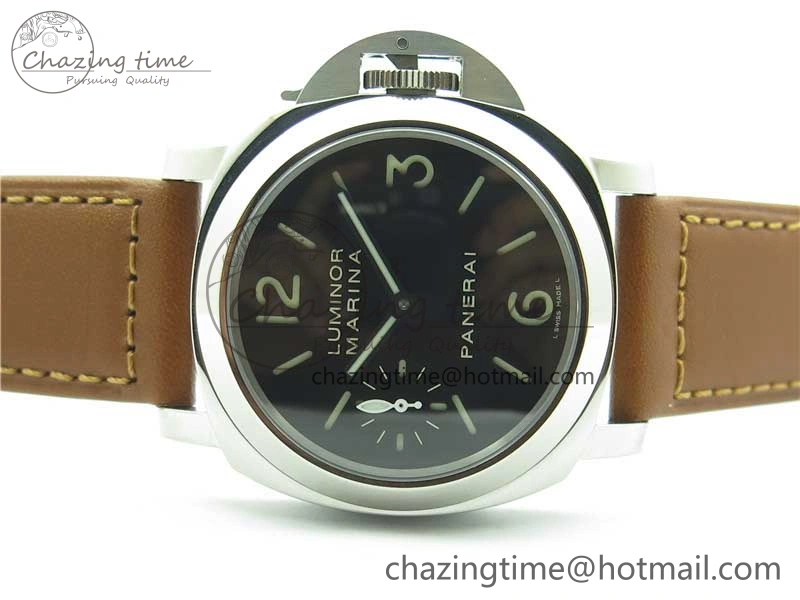 Durable PAM111 P Noob 1:1 Best Edition on Brown Leather Strap A6497 with Y-Incabloc V 8398
