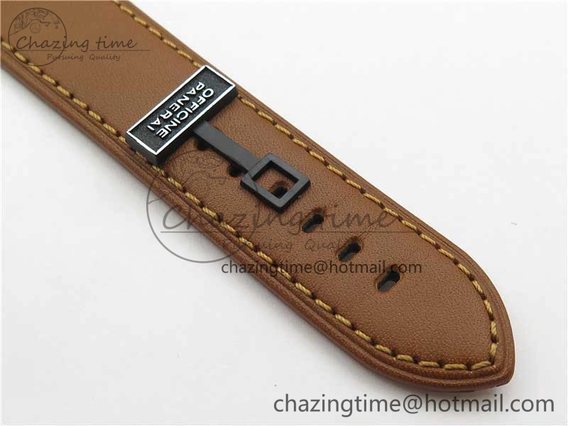 Durable PAM111 P Noob 1:1 Best Edition on Brown Leather Strap A6497 with Y-Incabloc V 8398