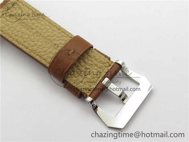 Durable PAM111 P Noob 1:1 Best Edition on Brown Leather Strap A6497 with Y-Incabloc V 8398