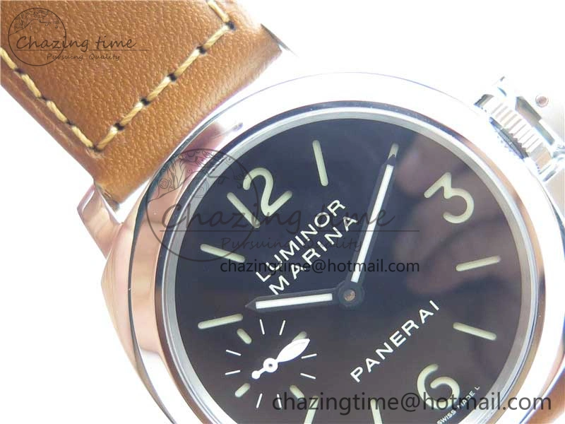 Durable PAM111 P Noob 1:1 Best Edition on Brown Leather Strap A6497 with Y-Incabloc V 8398