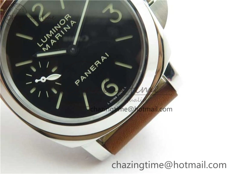 Durable PAM111 P Noob 1:1 Best Edition on Brown Leather Strap A6497 with Y-Incabloc V 8398