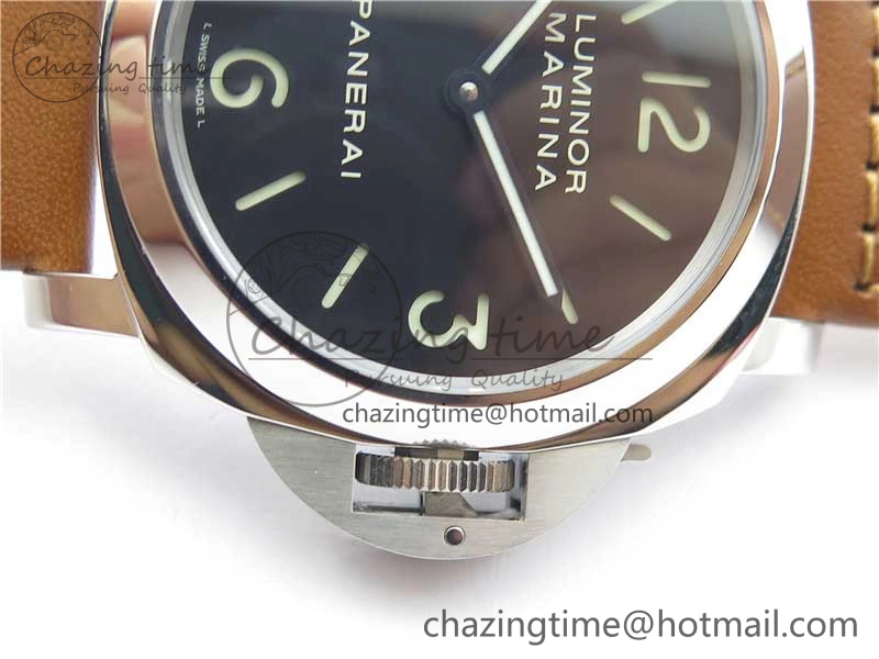 Durable PAM111 P Noob 1:1 Best Edition on Brown Leather Strap A6497 with Y-Incabloc V 8398