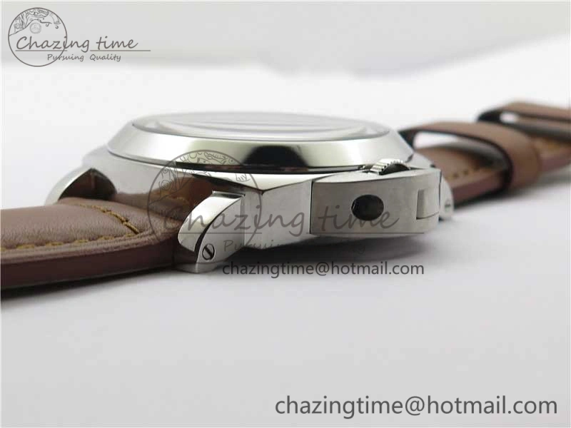 PAM111 VSF 1:1 Best Edition on Brown Calf leather Strap A6497 ( Free Strap ) Reliable 8403