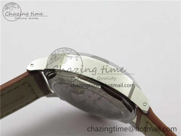 PAM111 VSF 1:1 Best Edition on Brown Calf leather Strap A6497 ( Free Strap ) Reliable 8403