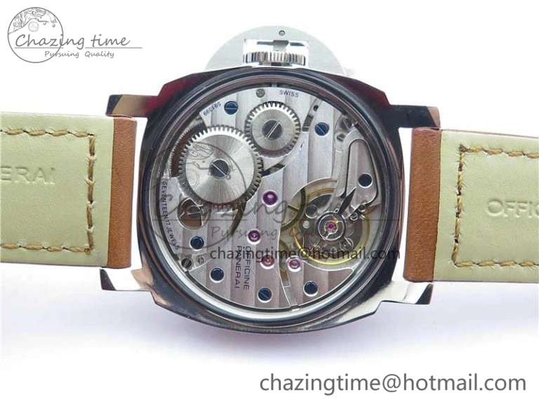 PAM111 VSF 1:1 Best Edition on Brown Calf leather Strap A6497 ( Free Strap ) Reliable 8403