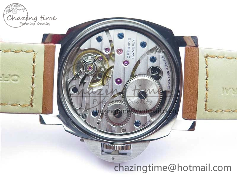 PAM111 VSF 1:1 Best Edition on Brown Calf leather Strap A6497 ( Free Strap ) Reliable 8403