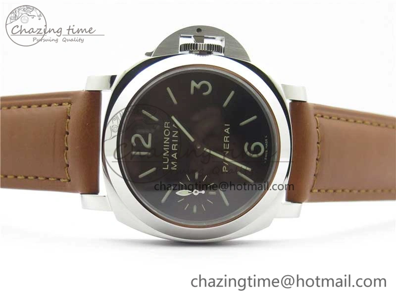 PAM111 VSF 1:1 Best Edition on Brown Calf leather Strap A6497 ( Free Strap ) Reliable 8403