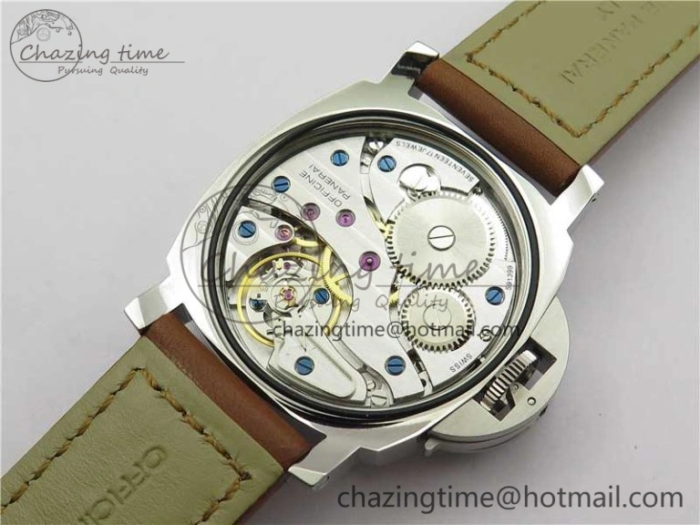 PAM111 VSF 1:1 Best Edition on Brown Calf leather Strap A6497 ( Free Strap ) Reliable 8403