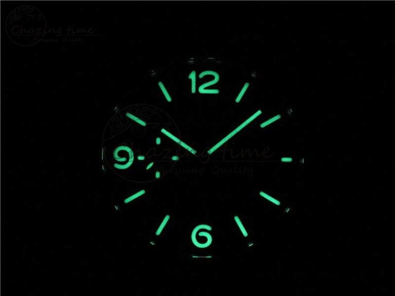 PAM1112 V GMT RG VSF 1:1 Best Edition Blue Dial on Blue Leather Strap P.9011 Super Clone Lightweight 8402