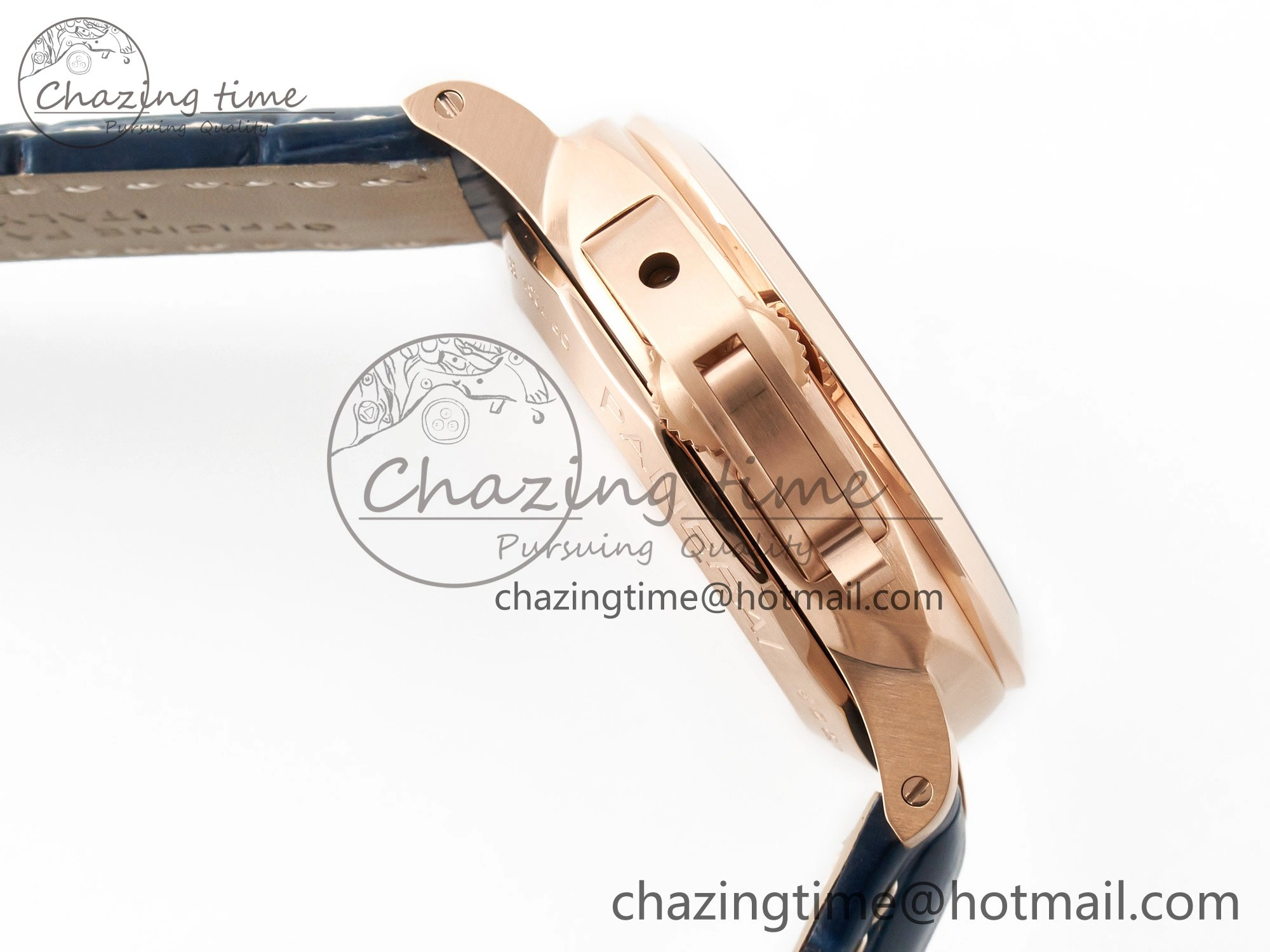 PAM1112 W TTF 1:1 Best Edition on Blue Leather Strap P Versatile 8325
