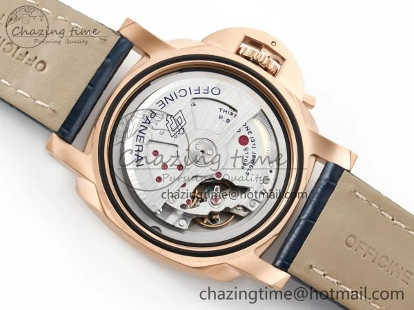 PAM1112 W TTF 1:1 Best Edition on Blue Leather Strap P Versatile 8325