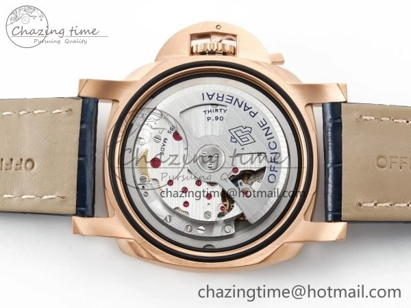 PAM1112 W TTF 1:1 Best Edition on Blue Leather Strap P Versatile 8325