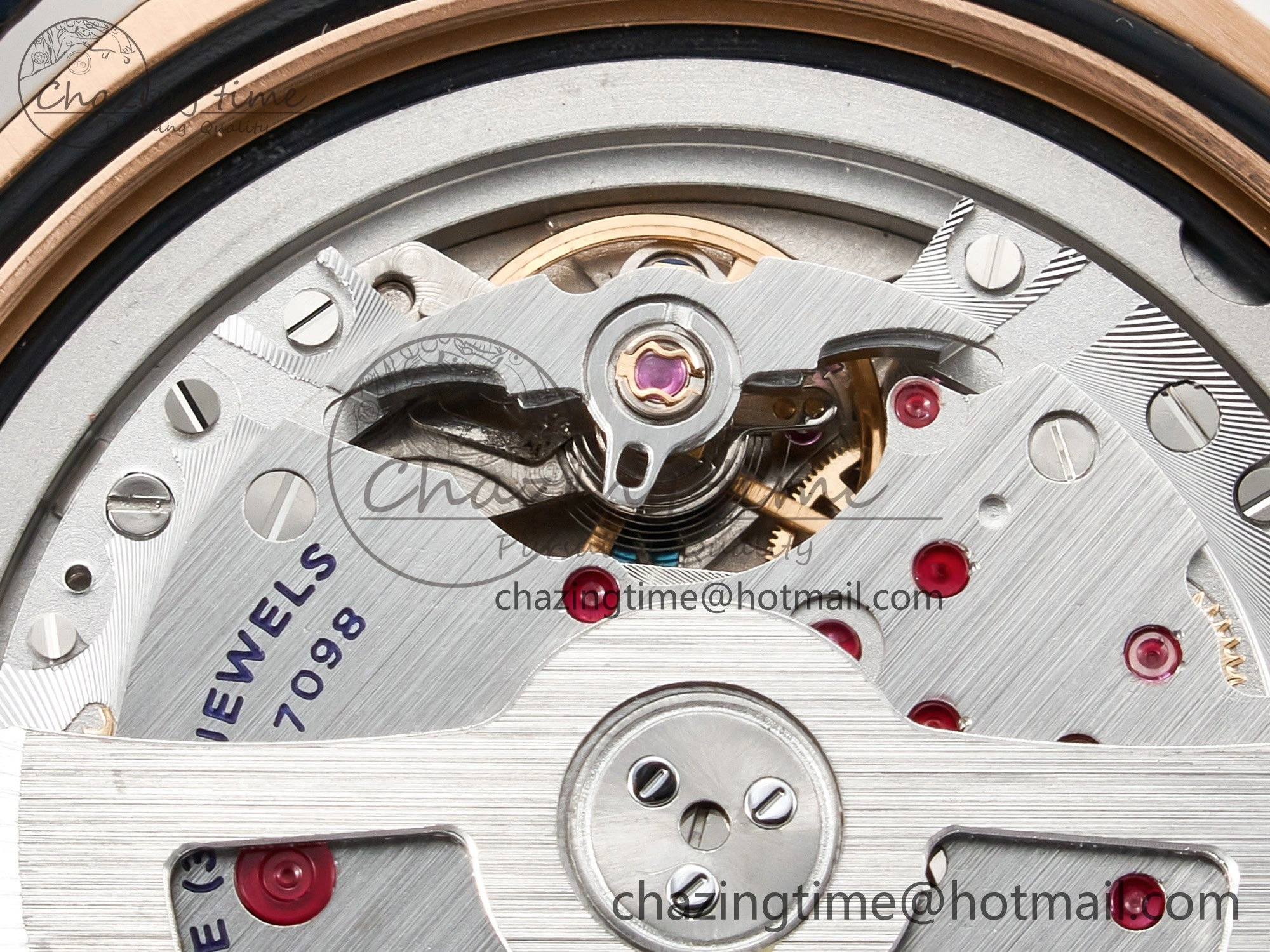 PAM1112 W TTF 1:1 Best Edition on Blue Leather Strap P Versatile 8325