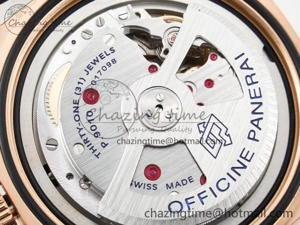 PAM1112 W TTF 1:1 Best Edition on Blue Leather Strap P Versatile 8325