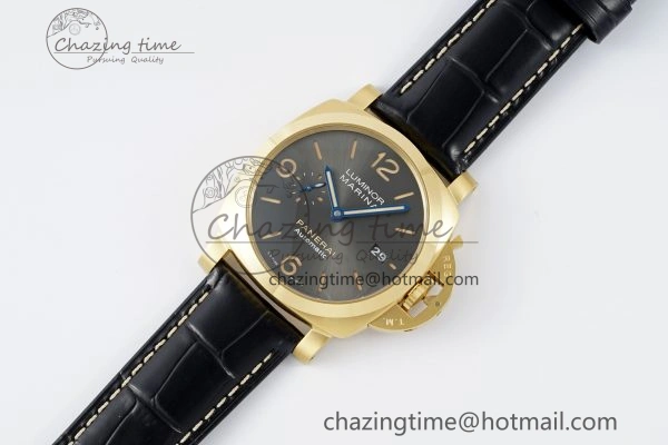 HighPerformance PAM1115 VSF 1:1 Best Edition Black Dial on Black Leather Strap P 8357