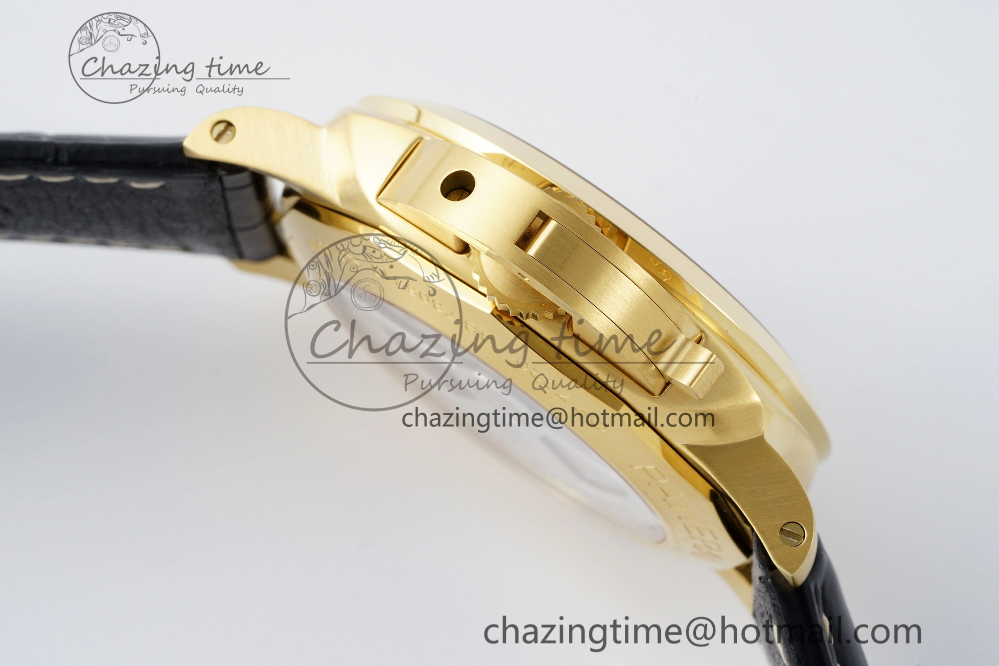 HighPerformance PAM1115 VSF 1:1 Best Edition Black Dial on Black Leather Strap P 8357