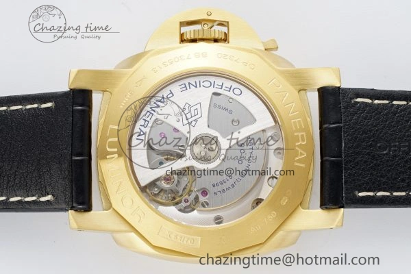 HighPerformance PAM1115 VSF 1:1 Best Edition Black Dial on Black Leather Strap P 8357