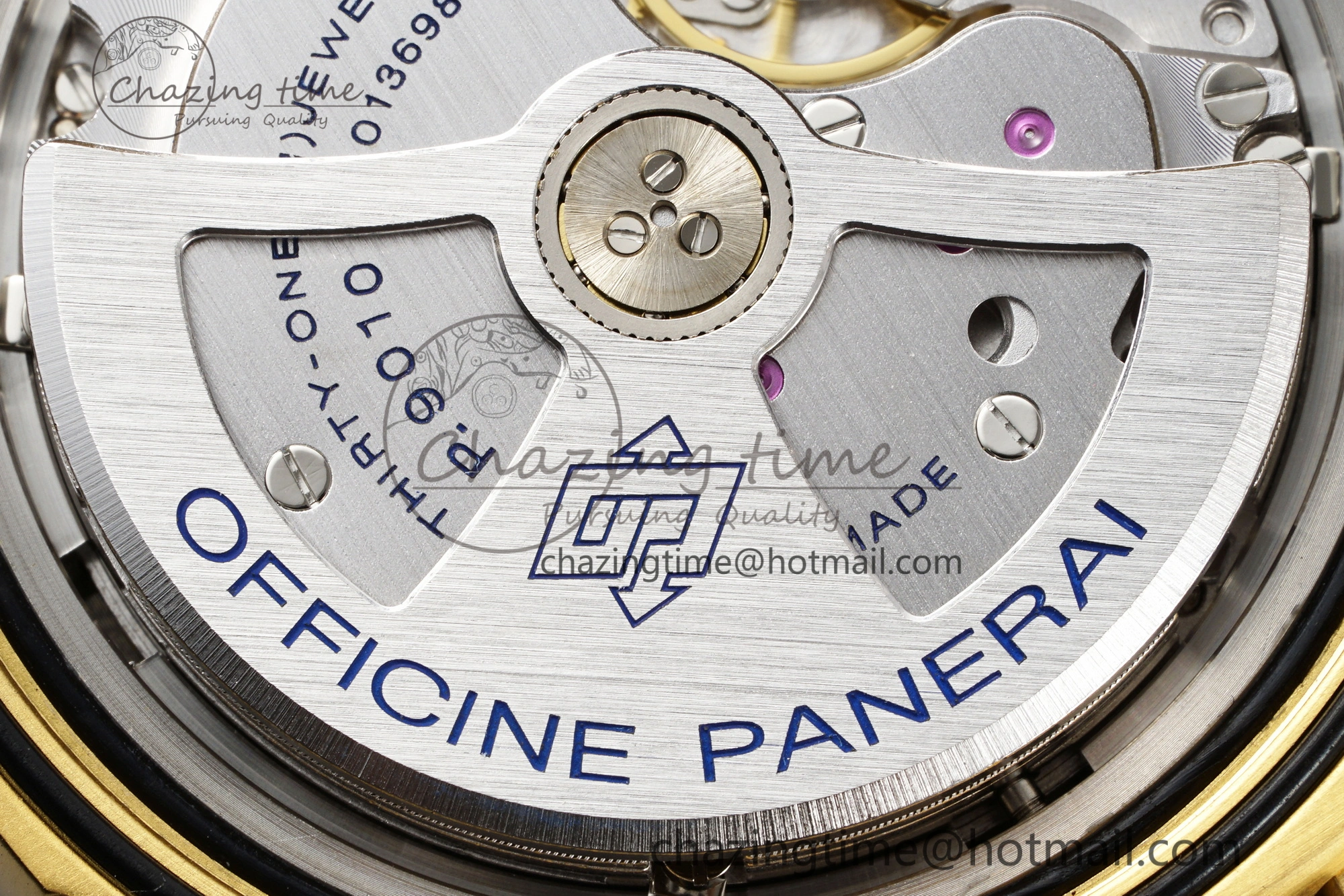 HighPerformance PAM1115 VSF 1:1 Best Edition Black Dial on Black Leather Strap P 8357