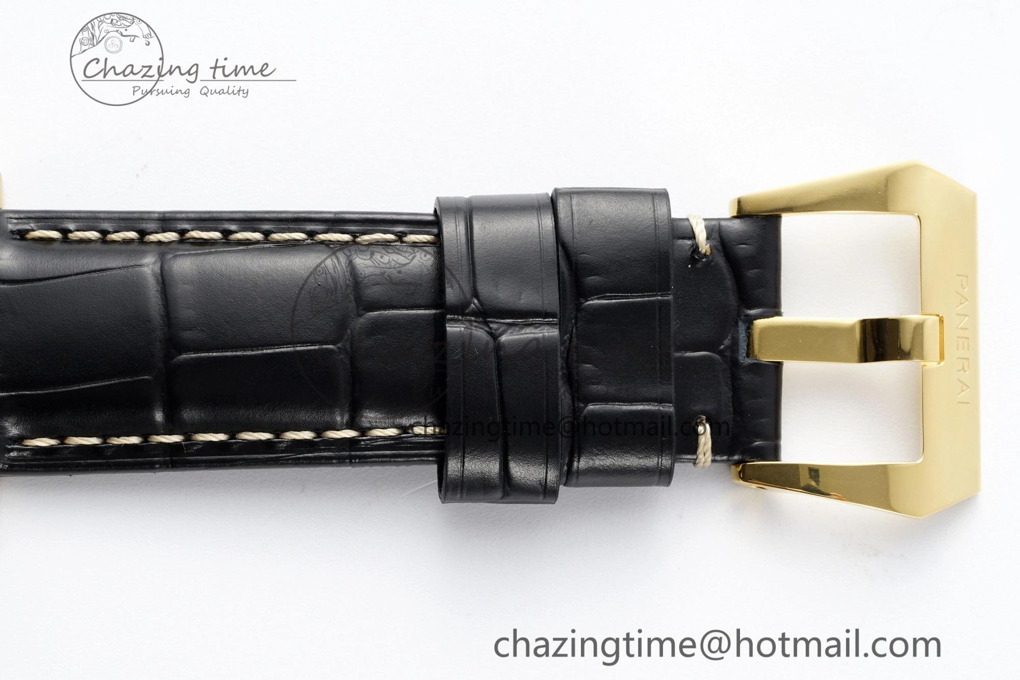 HighPerformance PAM1115 VSF 1:1 Best Edition Black Dial on Black Leather Strap P 8357
