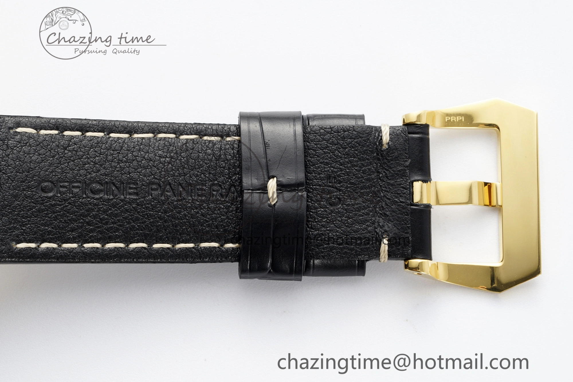 HighPerformance PAM1115 VSF 1:1 Best Edition Black Dial on Black Leather Strap P 8357