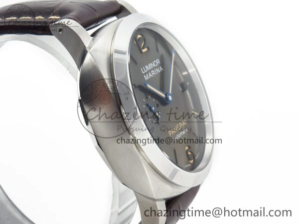 Practical PAM1116 S TTF 1:1 Best Edition Dark Green Dial on Brown Leather Strap P 8336