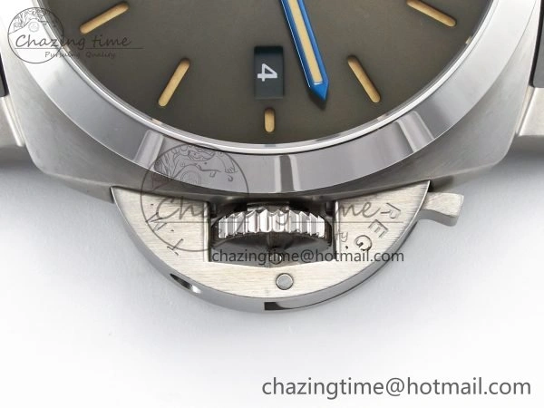 Practical PAM1116 S TTF 1:1 Best Edition Dark Green Dial on Brown Leather Strap P 8336