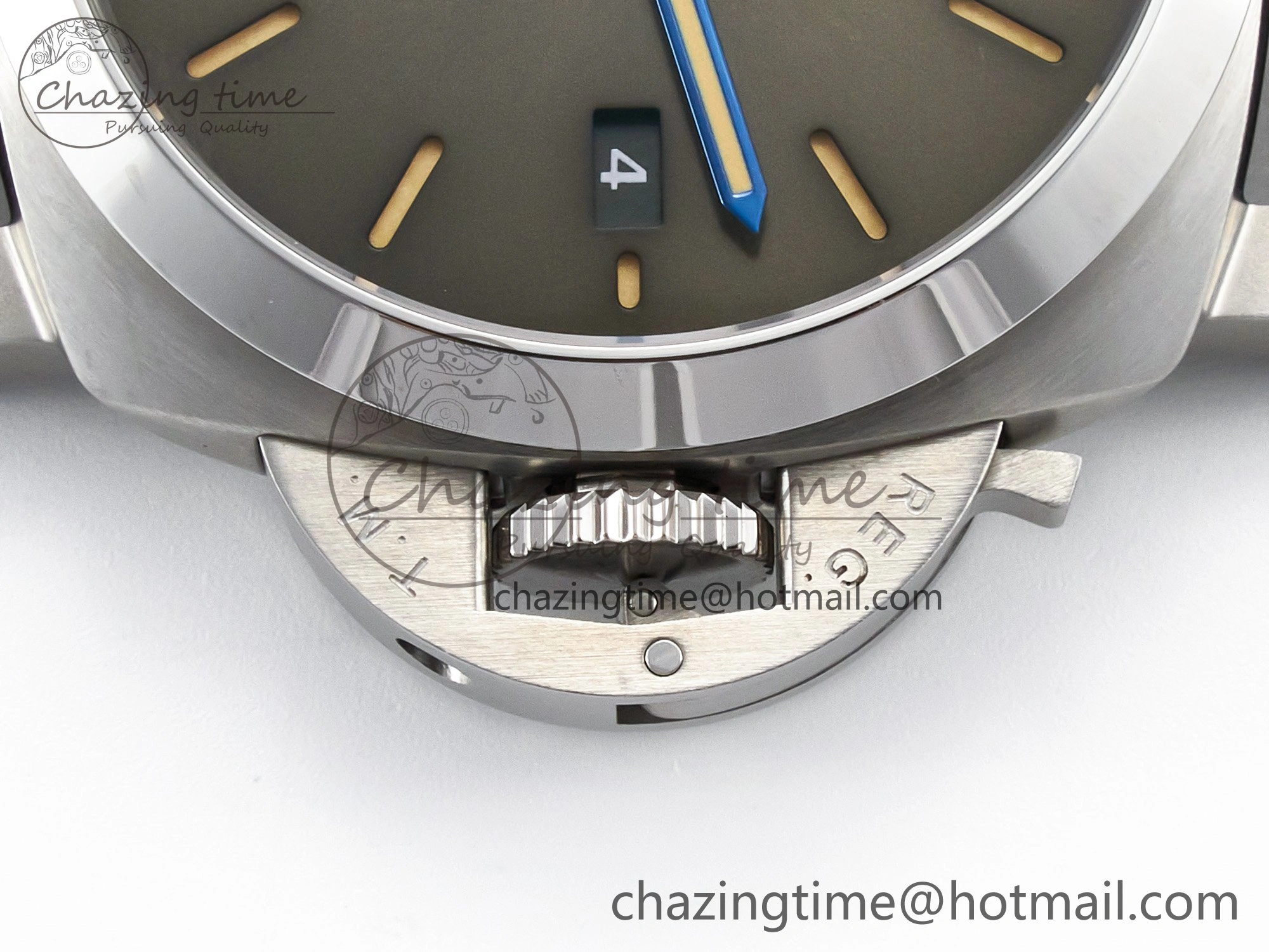 Practical PAM1116 S TTF 1:1 Best Edition Dark Green Dial on Brown Leather Strap P 8336