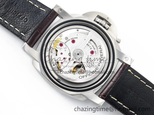Practical PAM1116 S TTF 1:1 Best Edition Dark Green Dial on Brown Leather Strap P 8336