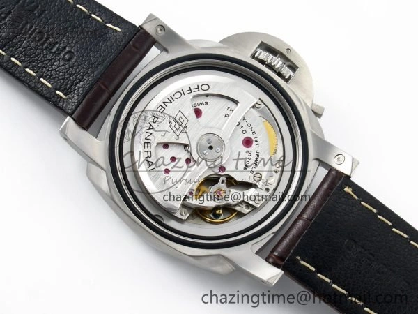 Practical PAM1116 S TTF 1:1 Best Edition Dark Green Dial on Brown Leather Strap P 8336