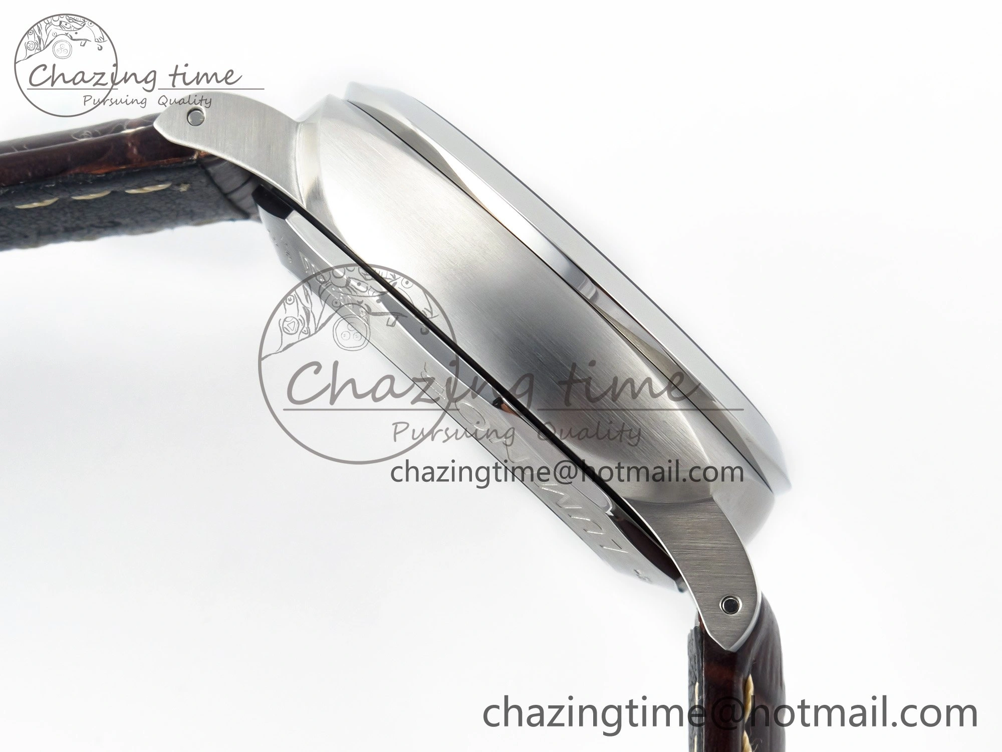 Practical PAM1116 S TTF 1:1 Best Edition Dark Green Dial on Brown Leather Strap P 8336