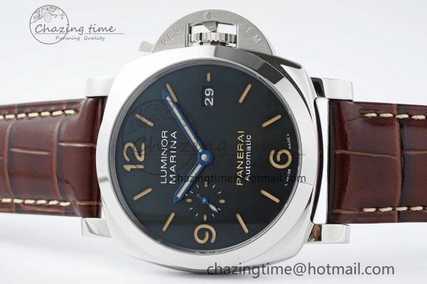 EasyMatch PAM1116 VSF 1:1 Best Edition Dark Green Dial on Brown Leather Strap P 8359