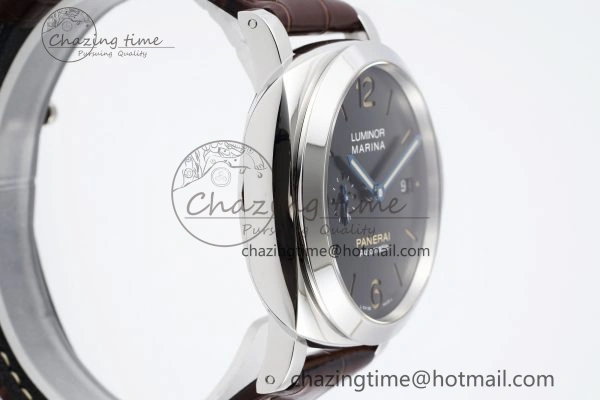 EasyMatch PAM1116 VSF 1:1 Best Edition Dark Green Dial on Brown Leather Strap P 8359
