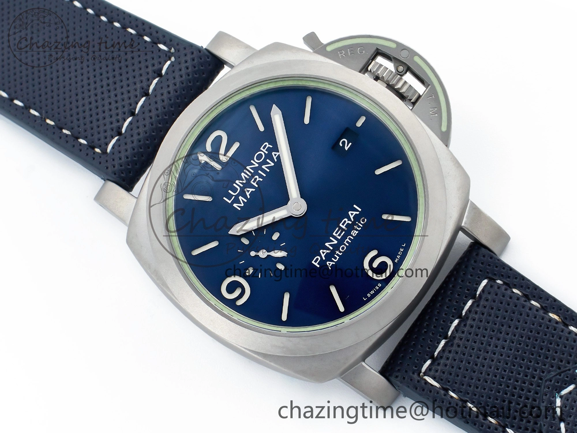 PAM1117 W TTF 1:1 Best Edition on Blue Nylon Strap P Neat 8338
