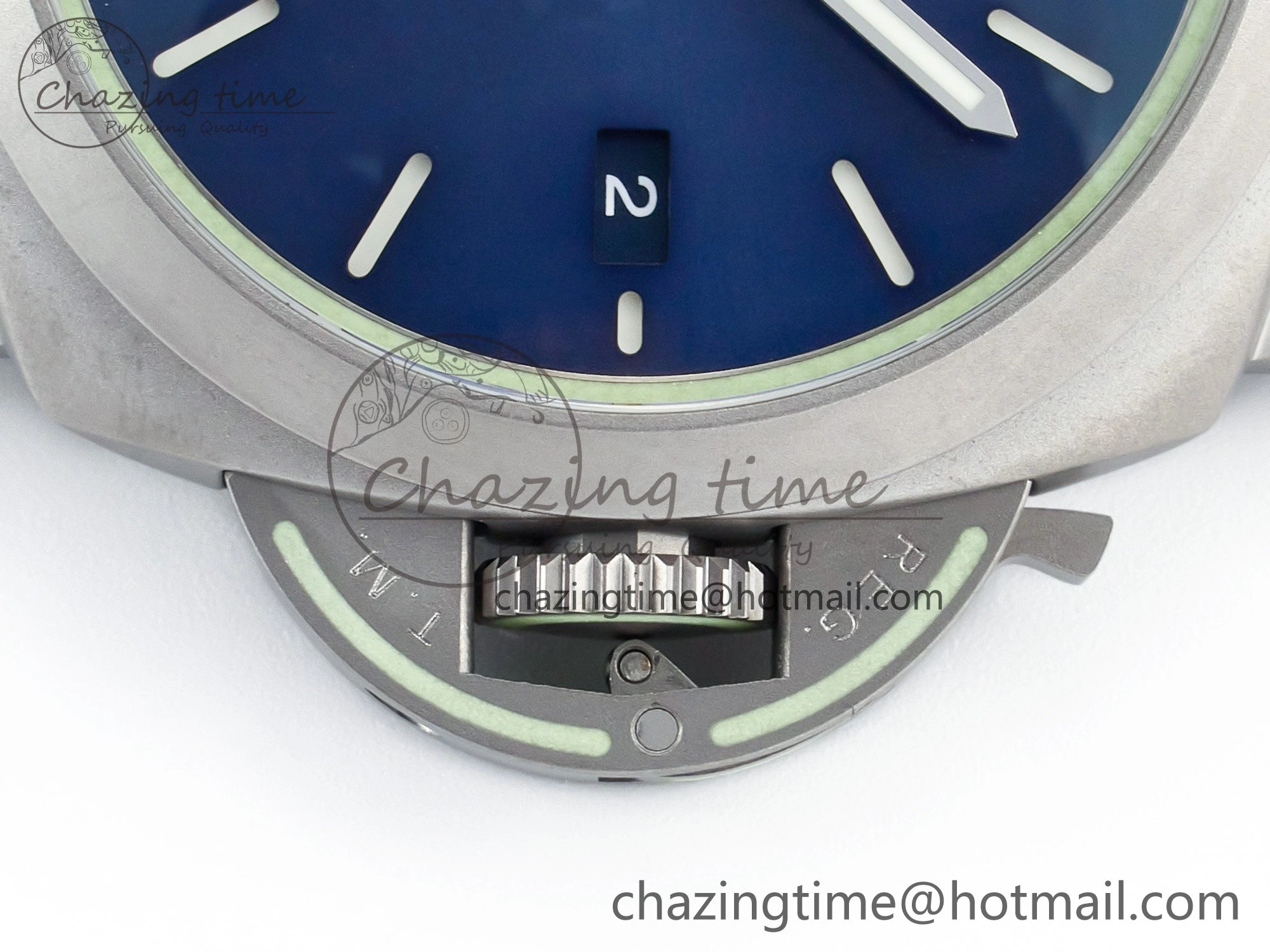 PAM1117 W TTF 1:1 Best Edition on Blue Nylon Strap P Neat 8338