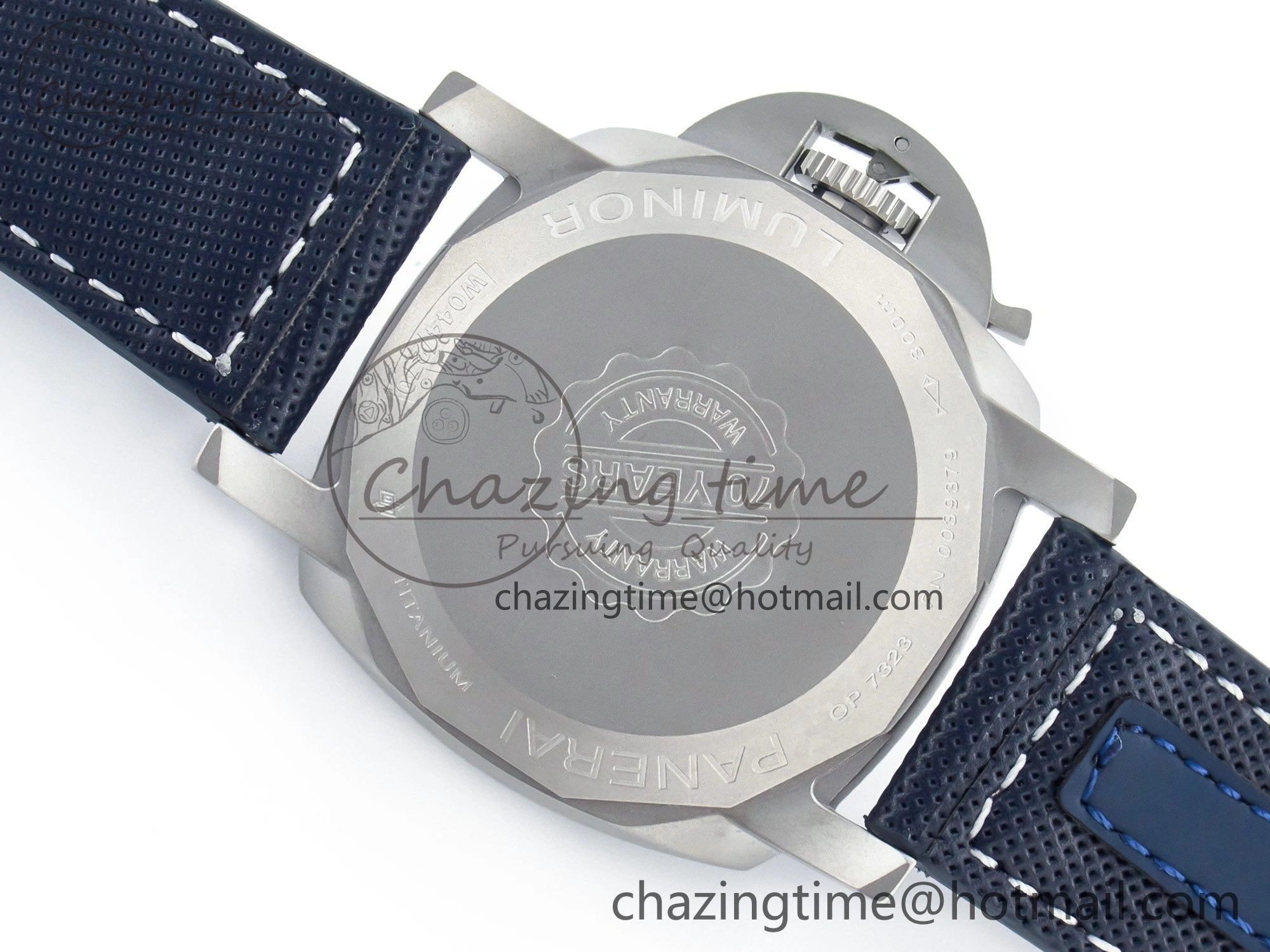 PAM1117 W TTF 1:1 Best Edition on Blue Nylon Strap P Neat 8338