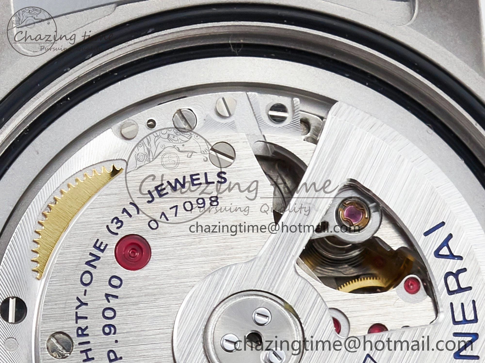 PAM1117 W TTF 1:1 Best Edition on Blue Nylon Strap P Neat 8338