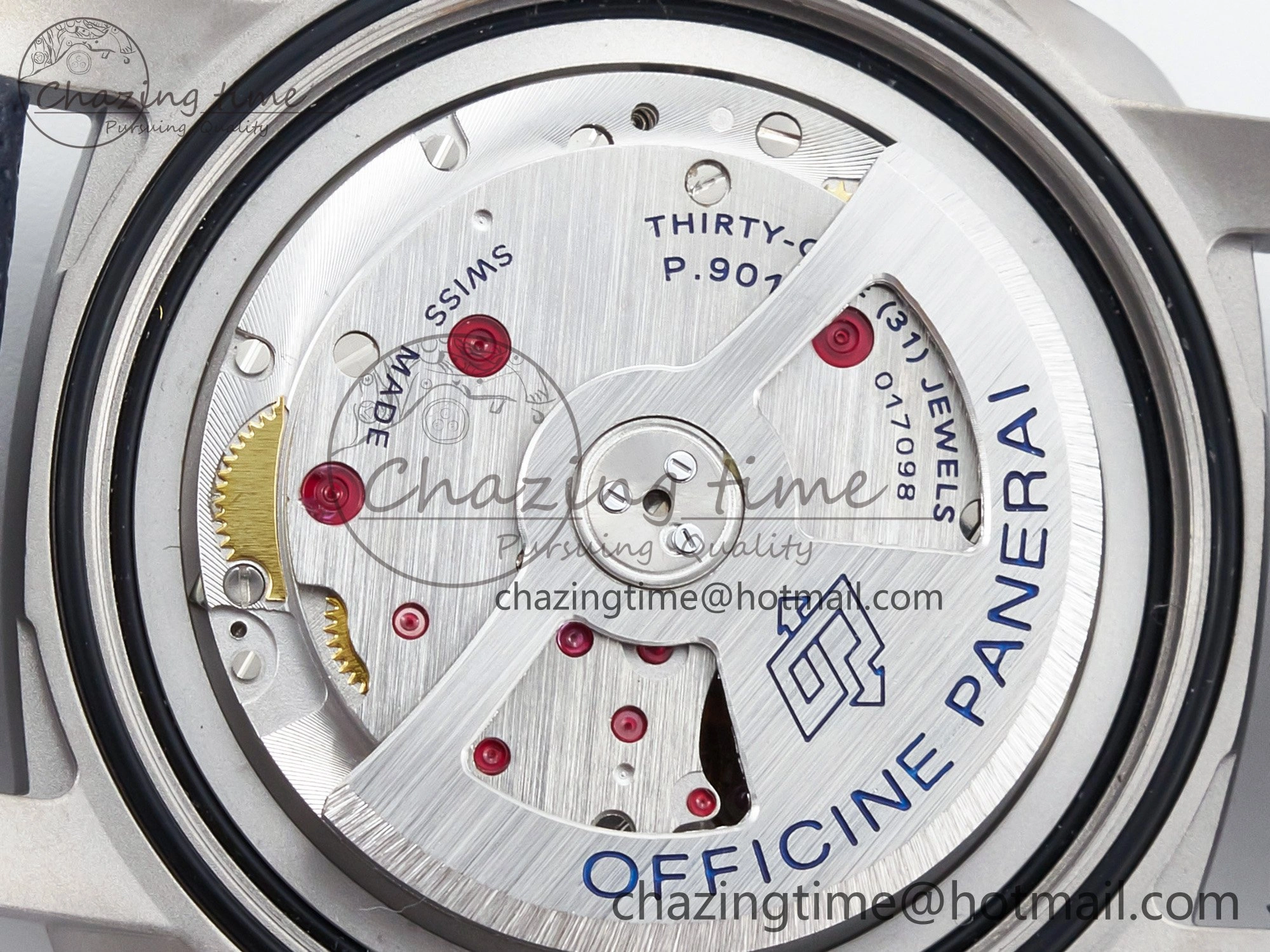 PAM1117 W TTF 1:1 Best Edition on Blue Nylon Strap P Neat 8338