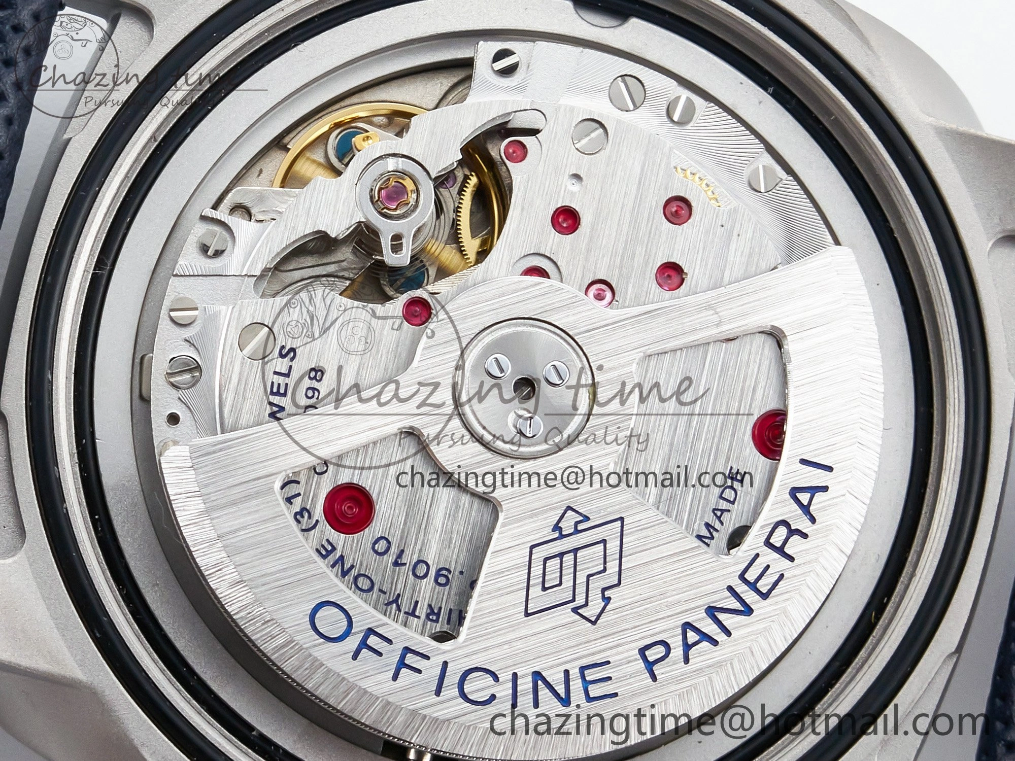 PAM1117 W TTF 1:1 Best Edition on Blue Nylon Strap P Neat 8338