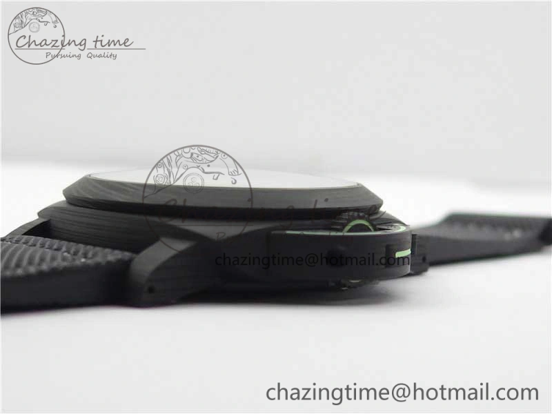PAM1118 Luminor Marina “Luminous Trilogy” VSF 1:1 Best Edition on Black Sportech Strap P.9010 Clone Classic 8406