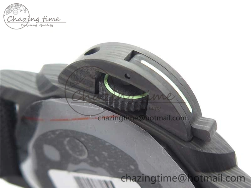 PAM1118 Luminor Marina “Luminous Trilogy” VSF 1:1 Best Edition on Black Sportech Strap P.9010 Clone Classic 8406