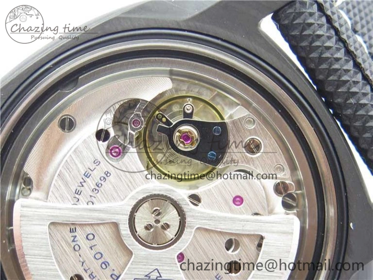 PAM1118 Luminor Marina “Luminous Trilogy” VSF 1:1 Best Edition on Black Sportech Strap P.9010 Clone Classic 8406
