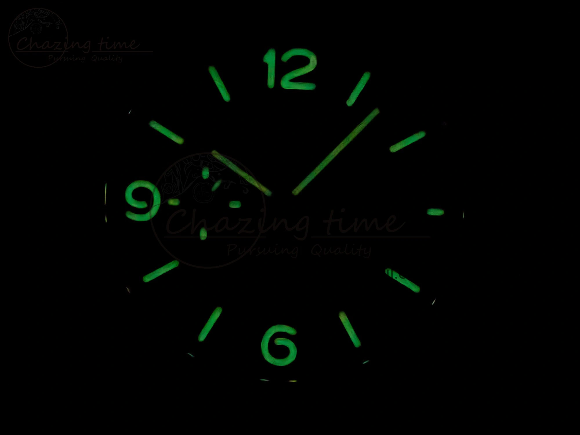 SmoothTexture PAM1157 W TTF 1:1 Best Edition on Blue Leather Strap P 8337