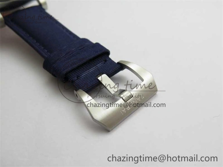 Snug PAM1157 W TTF 1:1 Best Edition on Blue Nylon Strap P 8365