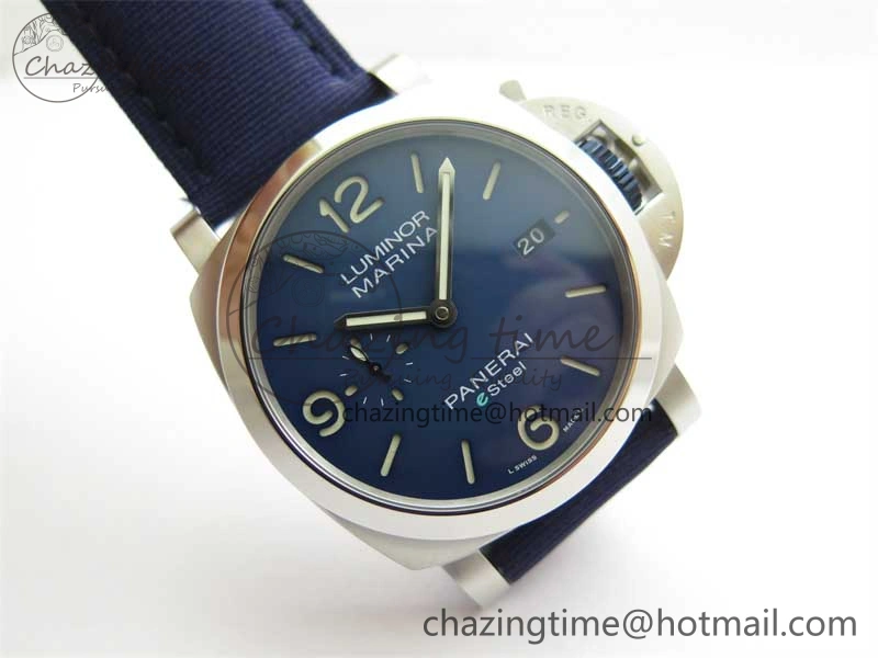 Snug PAM1157 W TTF 1:1 Best Edition on Blue Nylon Strap P 8365