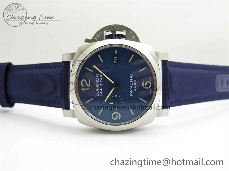 Snug PAM1157 W TTF 1:1 Best Edition on Blue Nylon Strap P 8365
