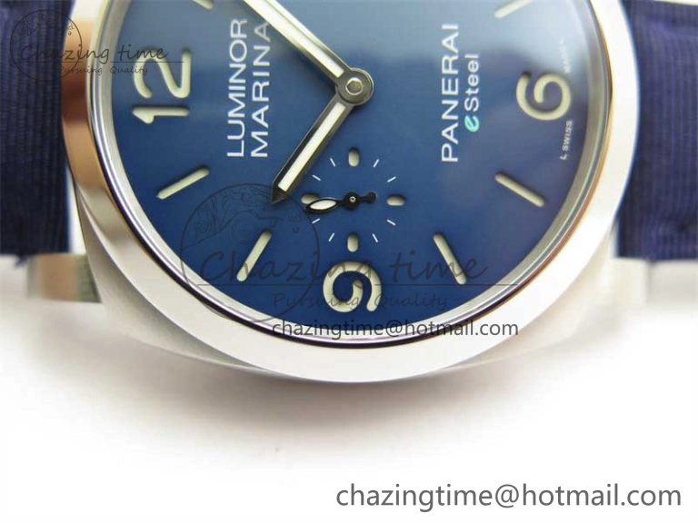 Snug PAM1157 W TTF 1:1 Best Edition on Blue Nylon Strap P 8365