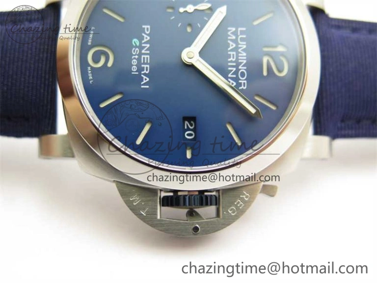 Snug PAM1157 W TTF 1:1 Best Edition on Blue Nylon Strap P 8365