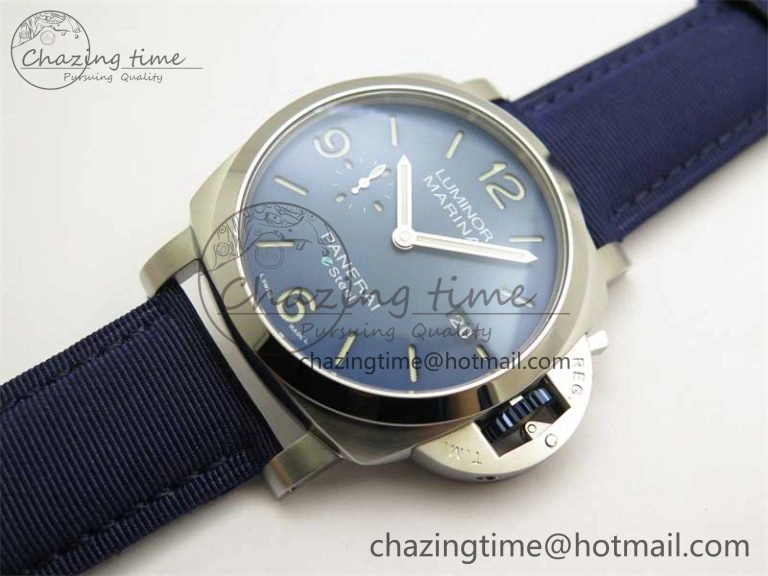 Snug PAM1157 W TTF 1:1 Best Edition on Blue Nylon Strap P 8365